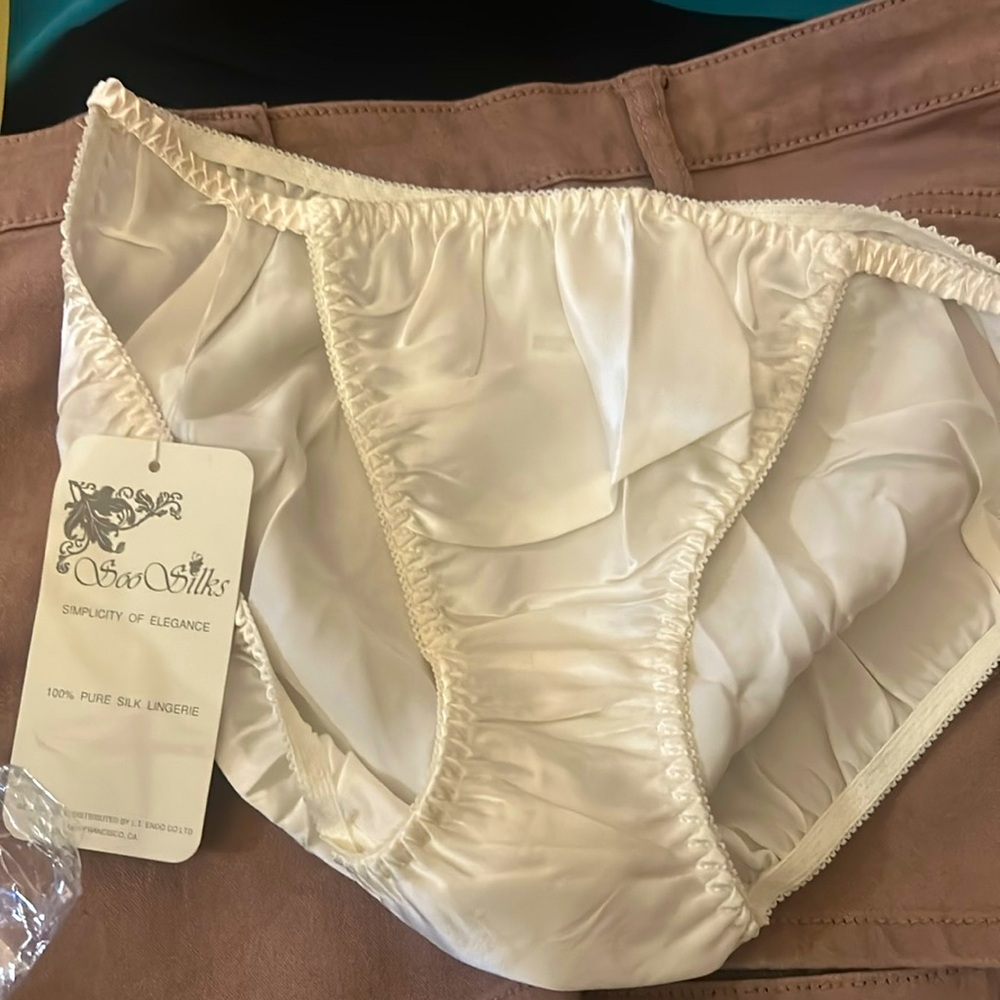 Vintage Silk Panties from the 1990s